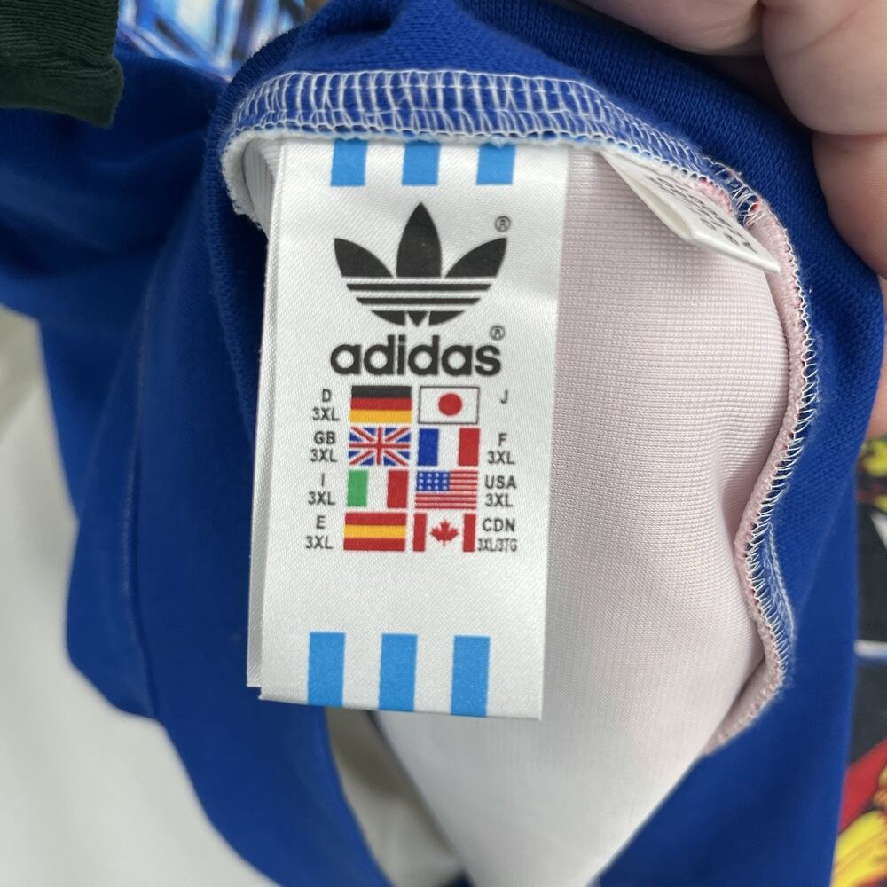 Adidas Rare 2006 SAN JUAN PUERTO RICO Track Sweatshirt Jacket 3XL With Baseball - Picture 8 of 14